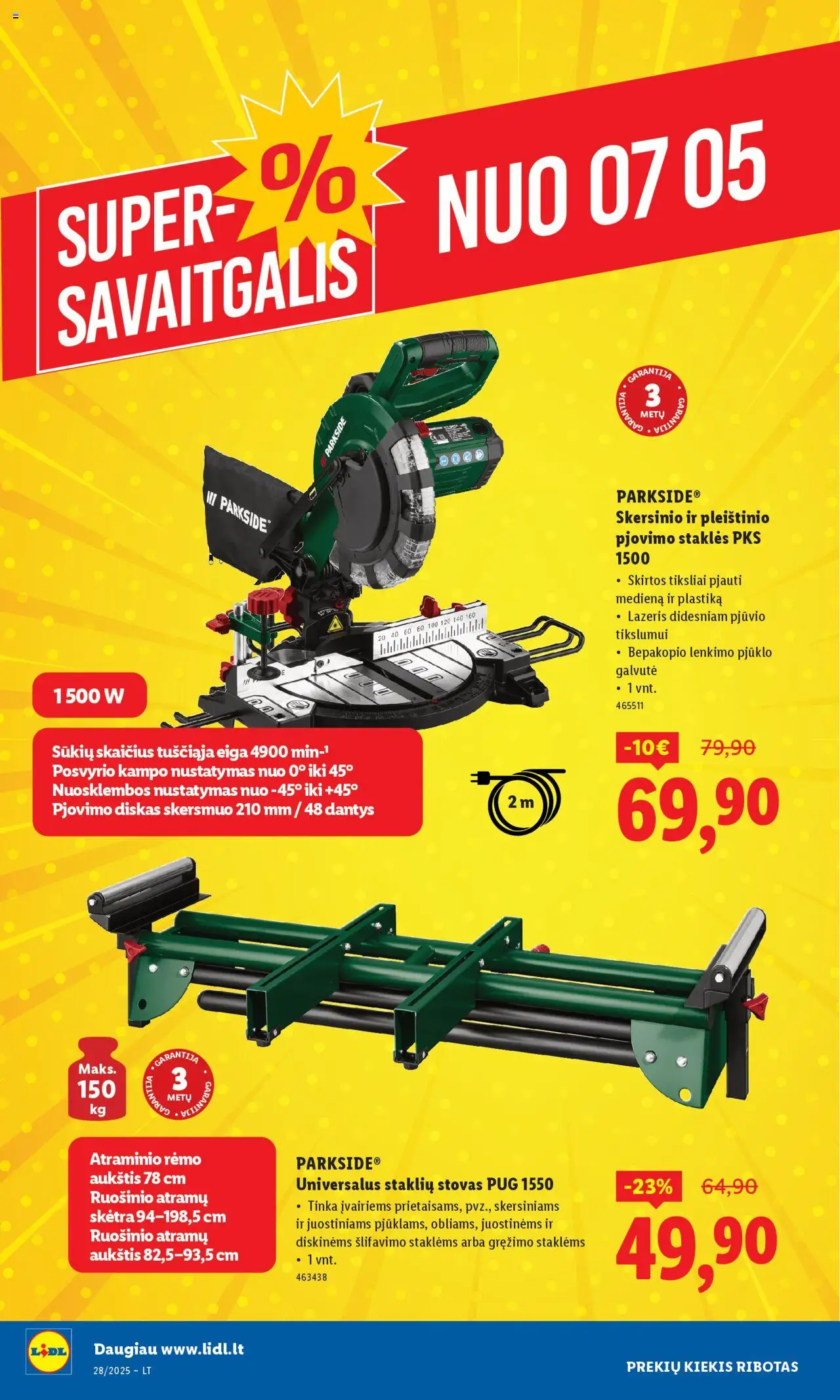 LIDL leidinys - Ne maisto prekių pasiūlymai│galioja nuo 30.06.2025 | Puslapis: 40 | Prekių: Diskas, Stovas