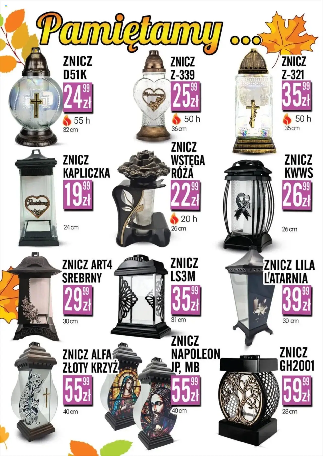 Prim Market Gazetka - Znicze od 22.09.2025 | Strona: 3 | Produkty: Znicz kapliczka