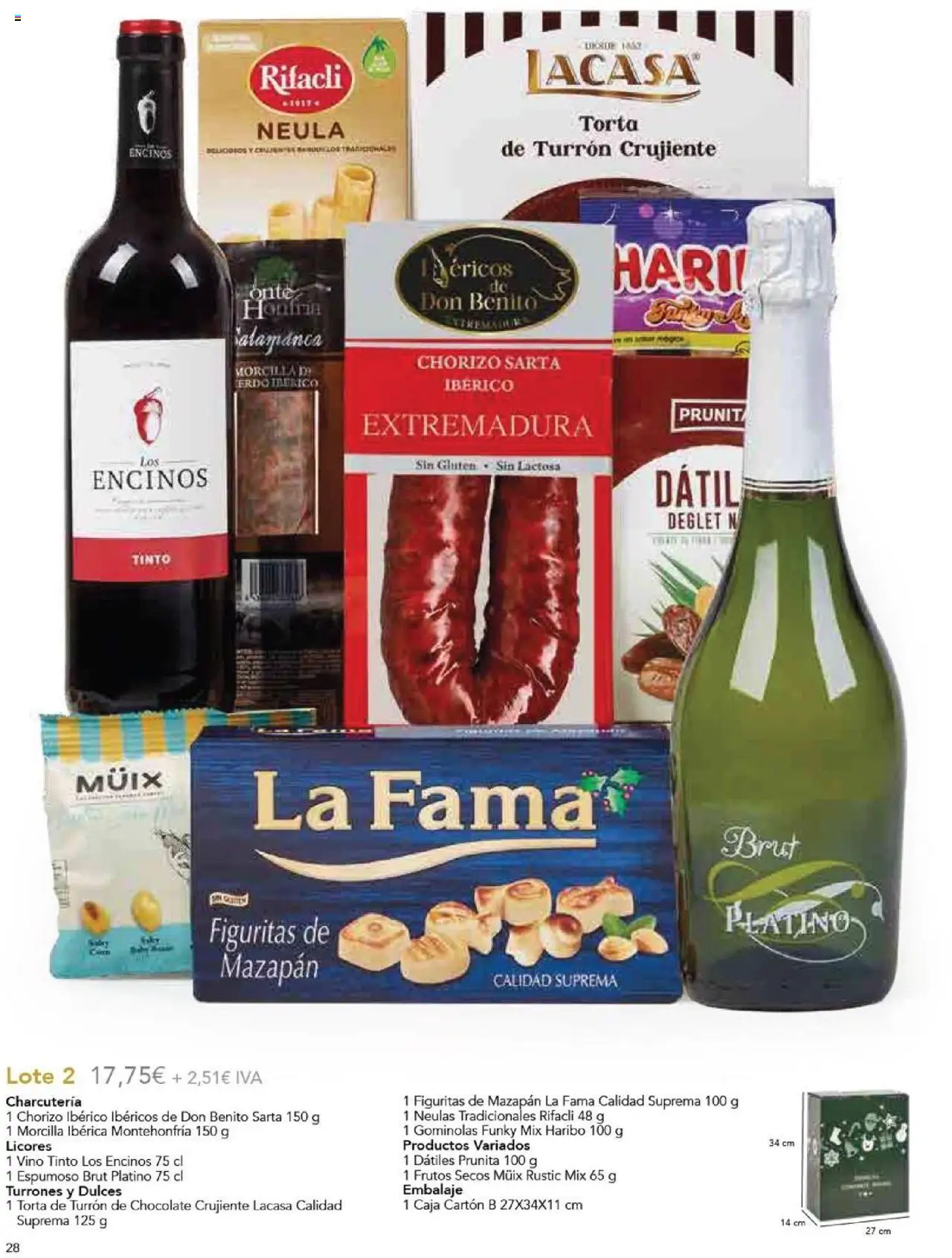 E.Leclerc Regalos de Navidad 2025 │ válido desde el 10.10.2025 | Página: 30 | Productos: Chocolate, Vino, Frutos secos, Caja