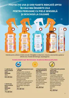 Noul catalog Lady’s – valabil de la 01.08.2025 | Pagină: 5 | Produse: Ulei de corp, Body, Lapte, Apă