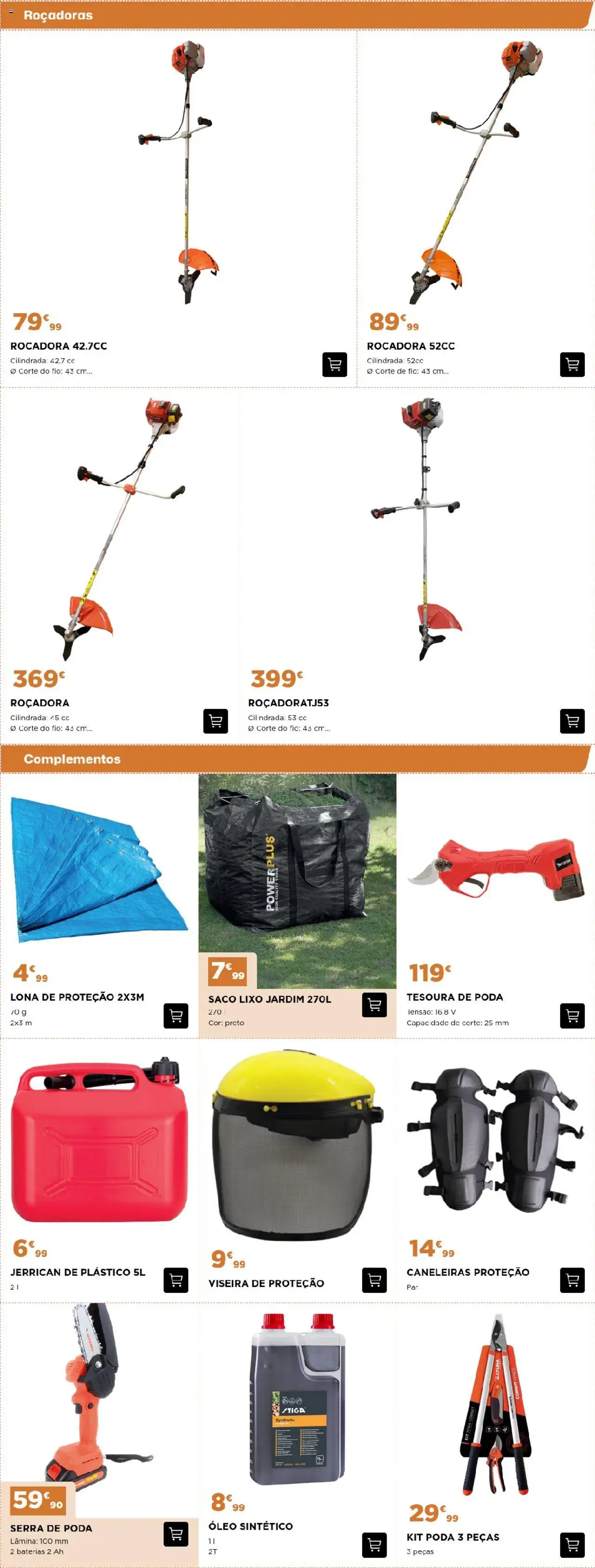 BricoMarché - Catálogo Jardim Outono Inverno │ válido de 02.10.2025 | Página: 7 | Produtos: Óleo