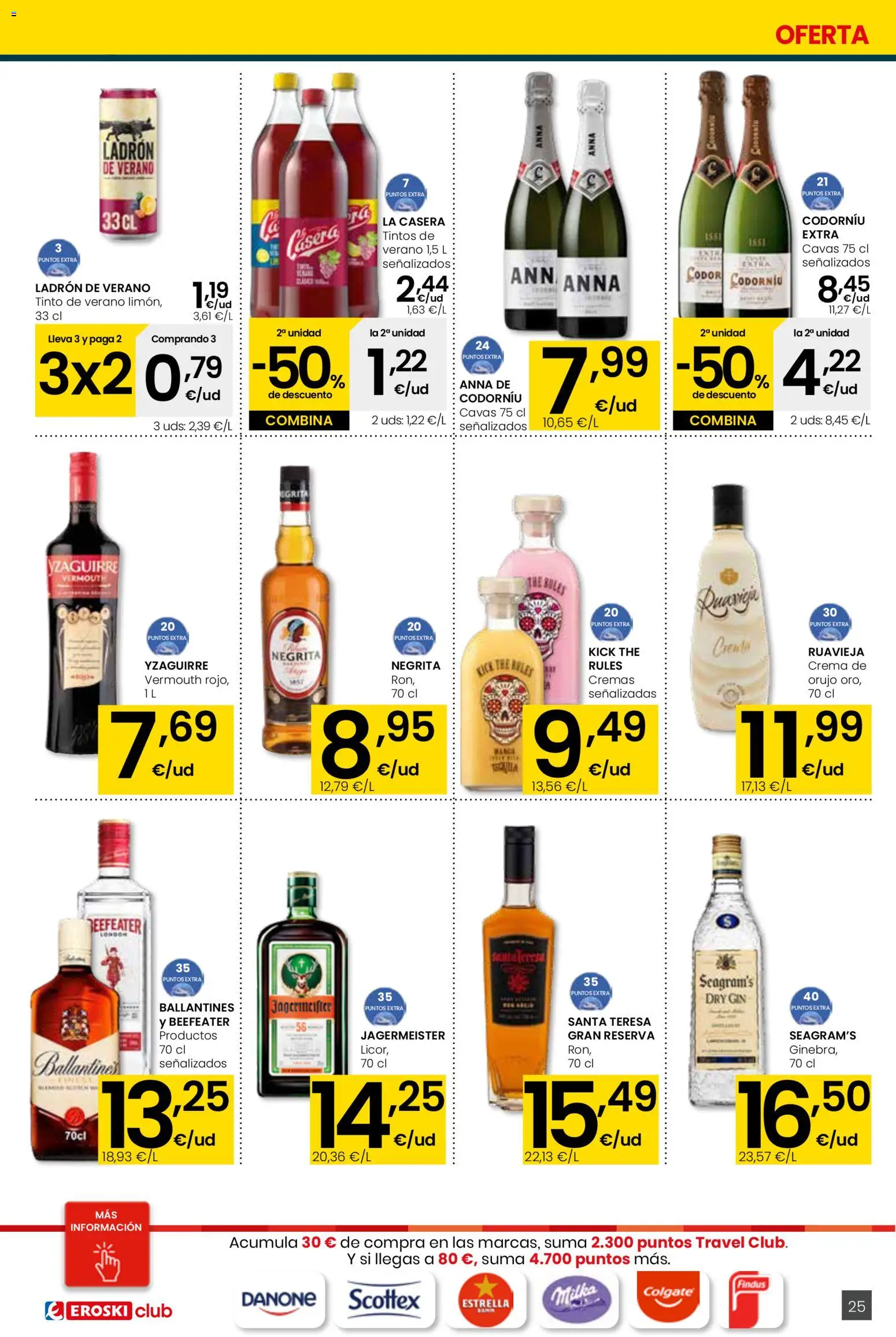 Eroski - Viste tu cesta de primavera Center │ válido desde el 12.03.2026 | Página: 25 | Productos: Crema