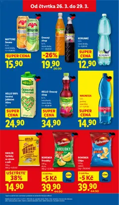 Náhled letáku Ovocný sirup, 0,7 l, různé druhy od 26.03.2026 | Strana: 23