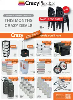 Crazy Plastics specials catalogue – valid from 25.03.2026