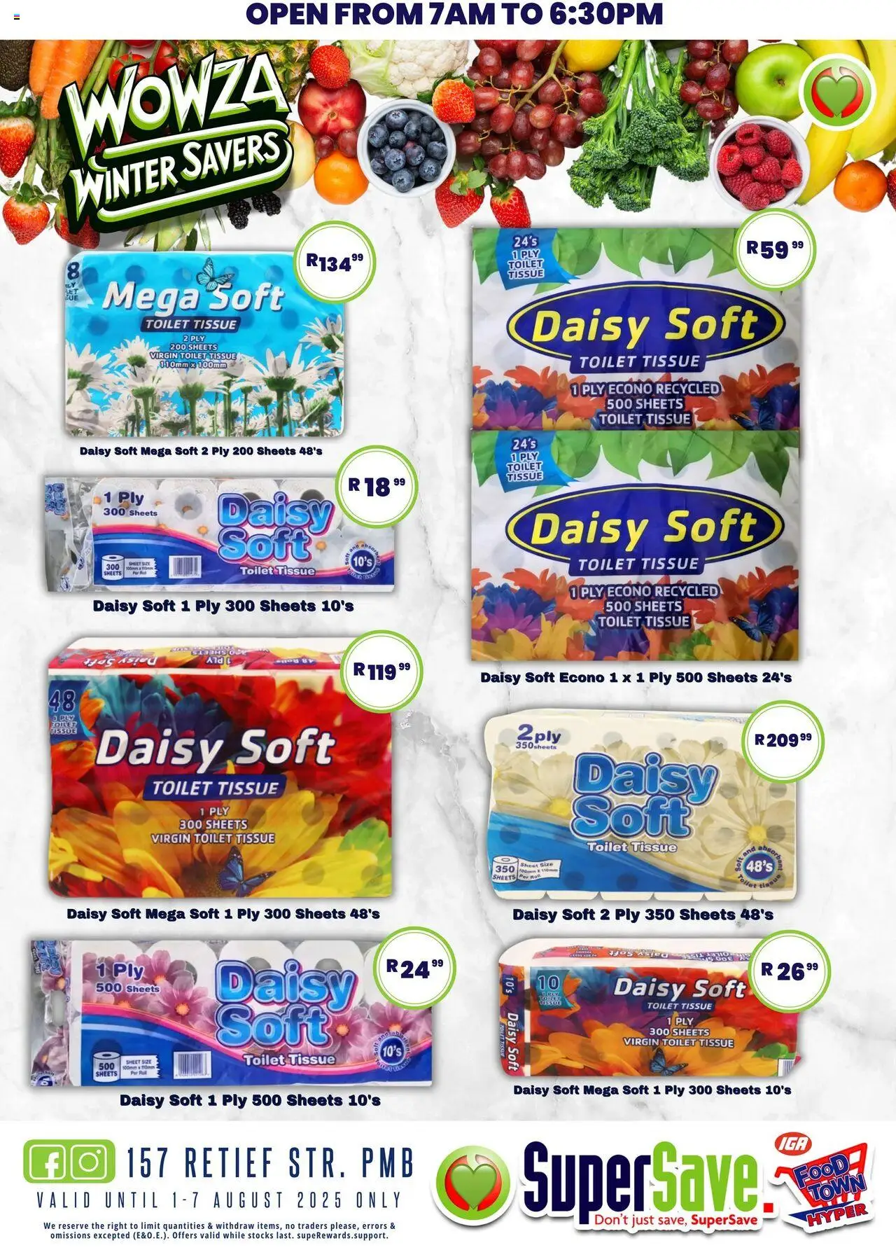 Super Save Specials │ valid from 01.08.2025 | Page: 46 | Products: Toilet