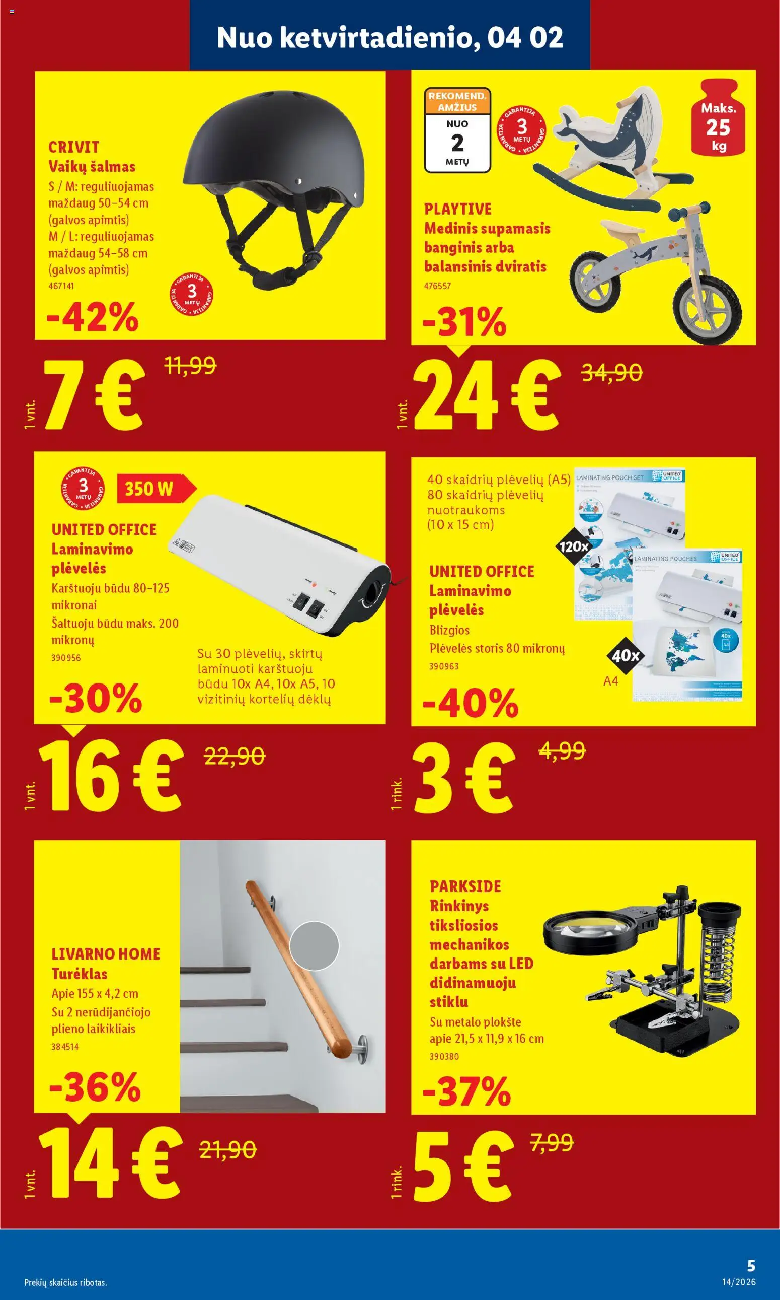 LIDL akcijos nuo 02.04.2026 | Puslapis: 5