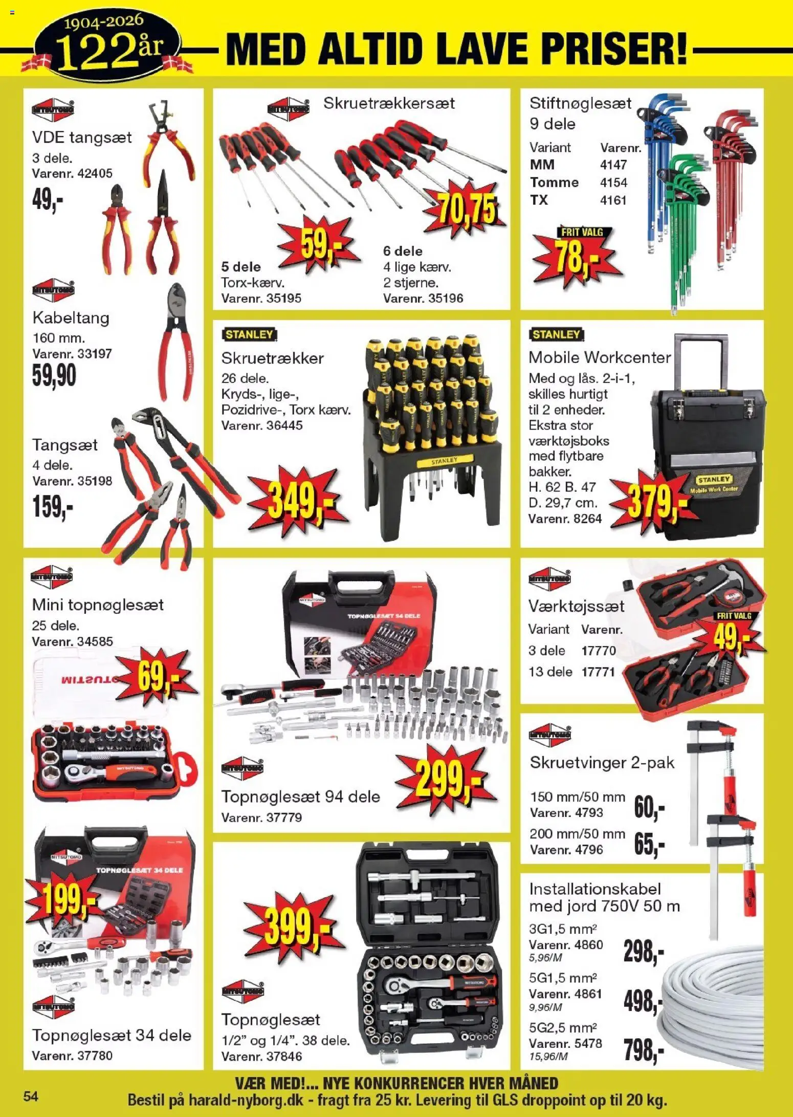 Harald Nyborg tilbudsavis – gyldig fra 23.04.2026 | Side: 58 | Produkter: Skruetrækker