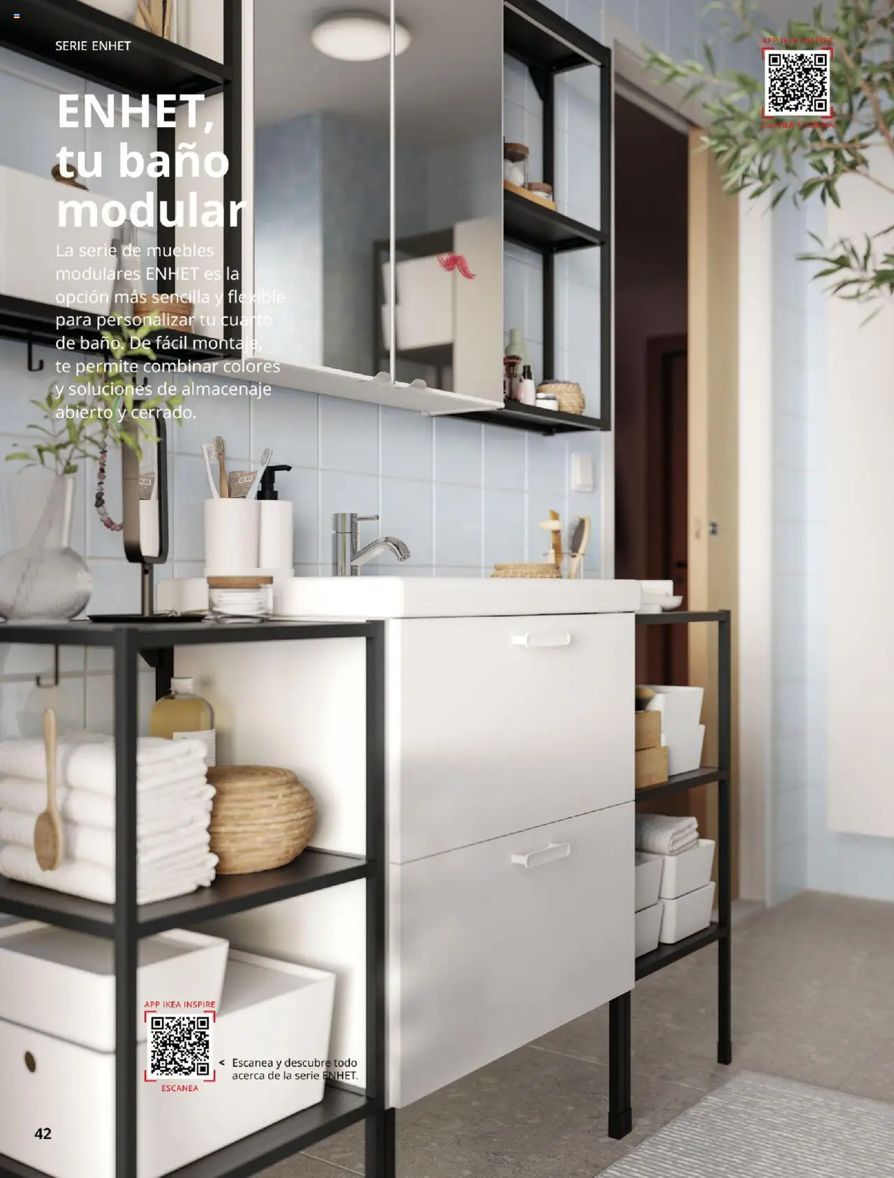 Catálogo IKEA Baňos │ válido desde el 04.02.2025 | Página: 42 | Productos: Té, Muebles, Almacenaje, Baño