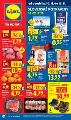 Lidl leták platný od 10.11.2025