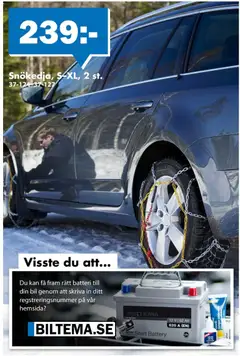 Biltema - erbjudanden - Förhandsvisning av reklamblad från butik Biltema aktuell från 29.01.2026 | Sida: 8 | Produkter: Batteri