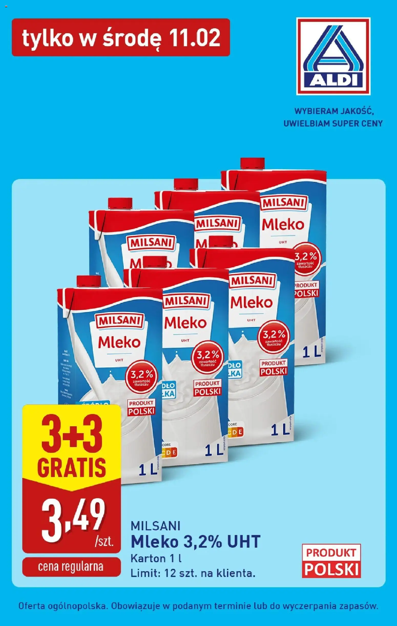 Aldi Gazetka - Tylko w środę od 11.02.2026 | Strona: 2