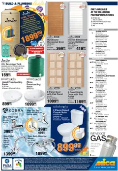 MICA specials catalogue – valid from 21.10.2025 | Page: 10 | Products: Bath, Fish, Basin, Water