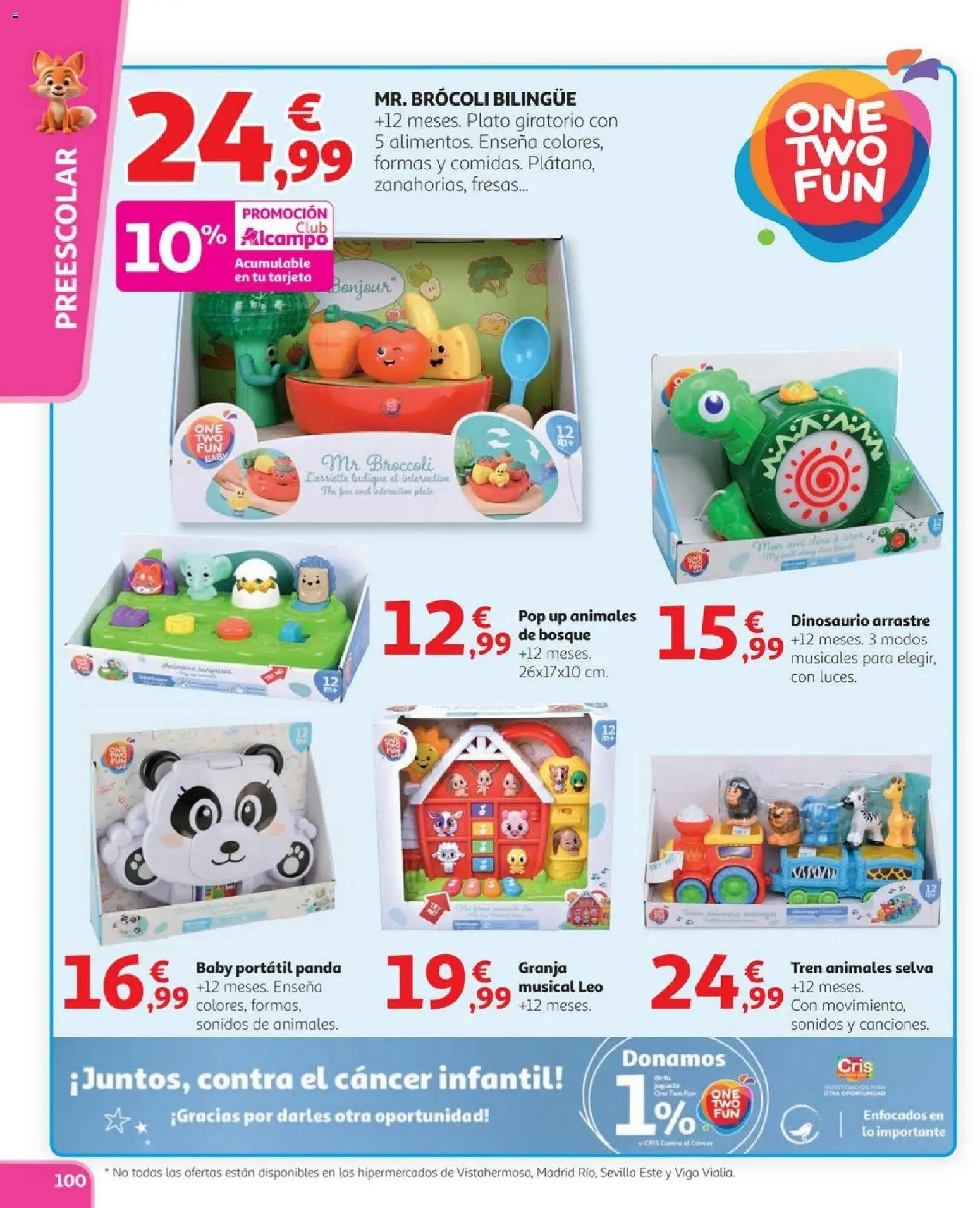 Alcampo - Juguetes HG │ válido desde el 03.11.2025 | Página: 100 | Productos: Fresas