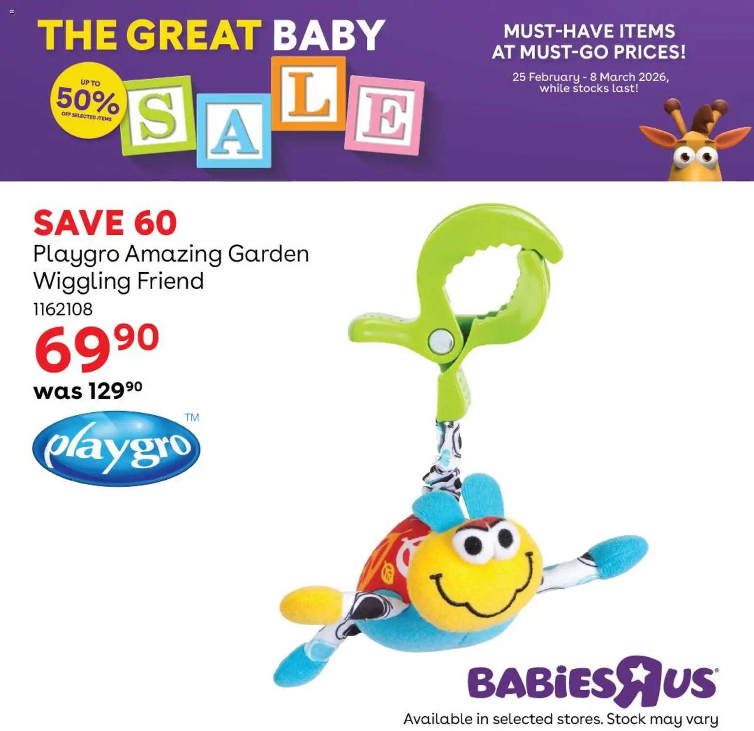 New Babies R Us catalogue – valid from 25.02.2026 | Page: 3 | Products: Stock