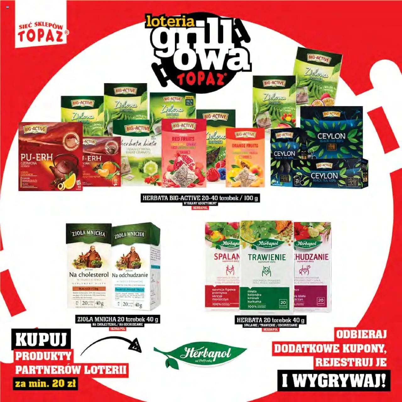 Topaz Gazetka - Katalog produktów Loteria Grillowa od 25.04.2025 | Strona: 72 | Produkty: Mango, Syrop, Dżem, Powidła
