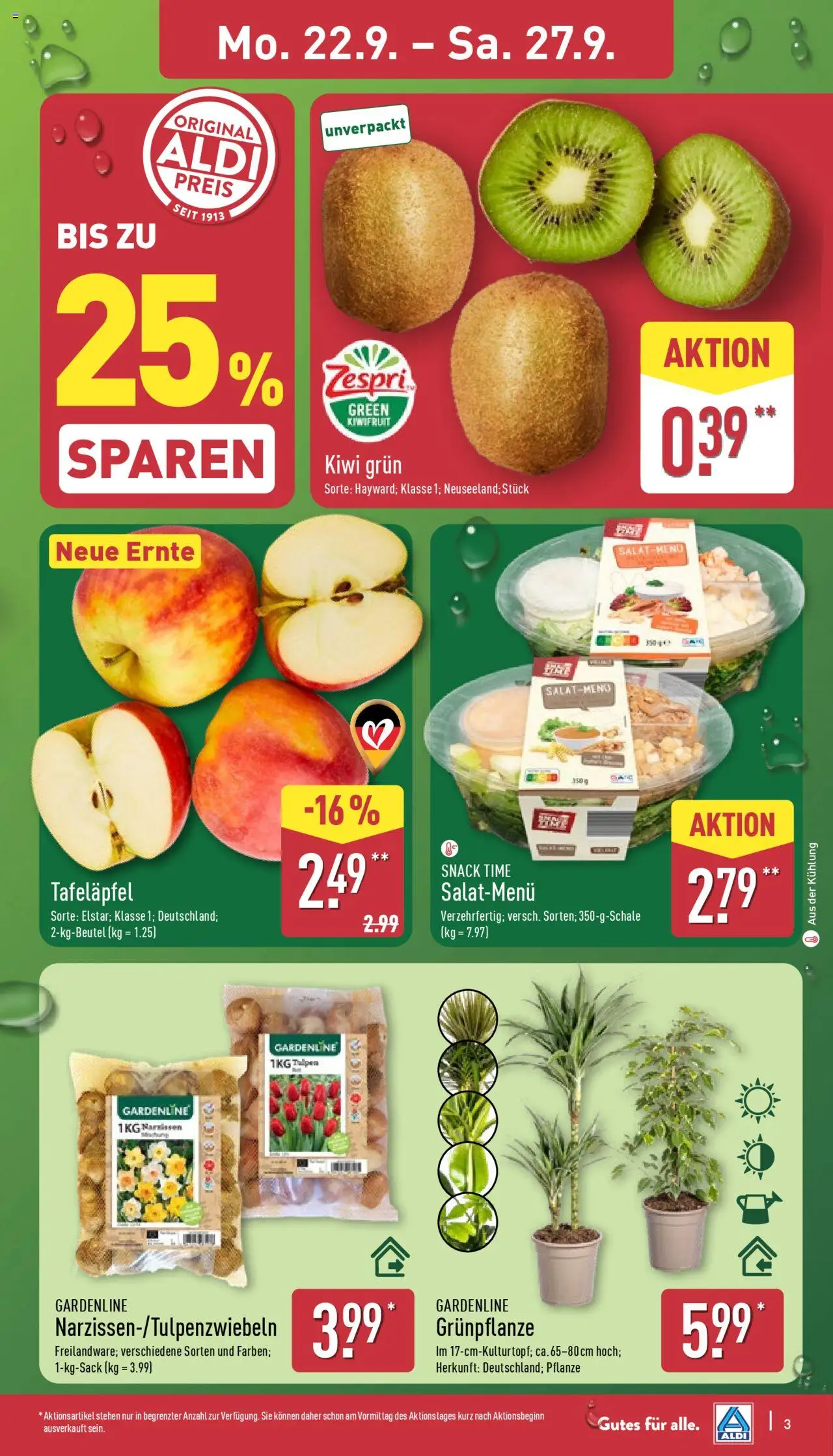 Aldi Prospekt 	 – gültig ab 22.09.2025 | Seite: 7
