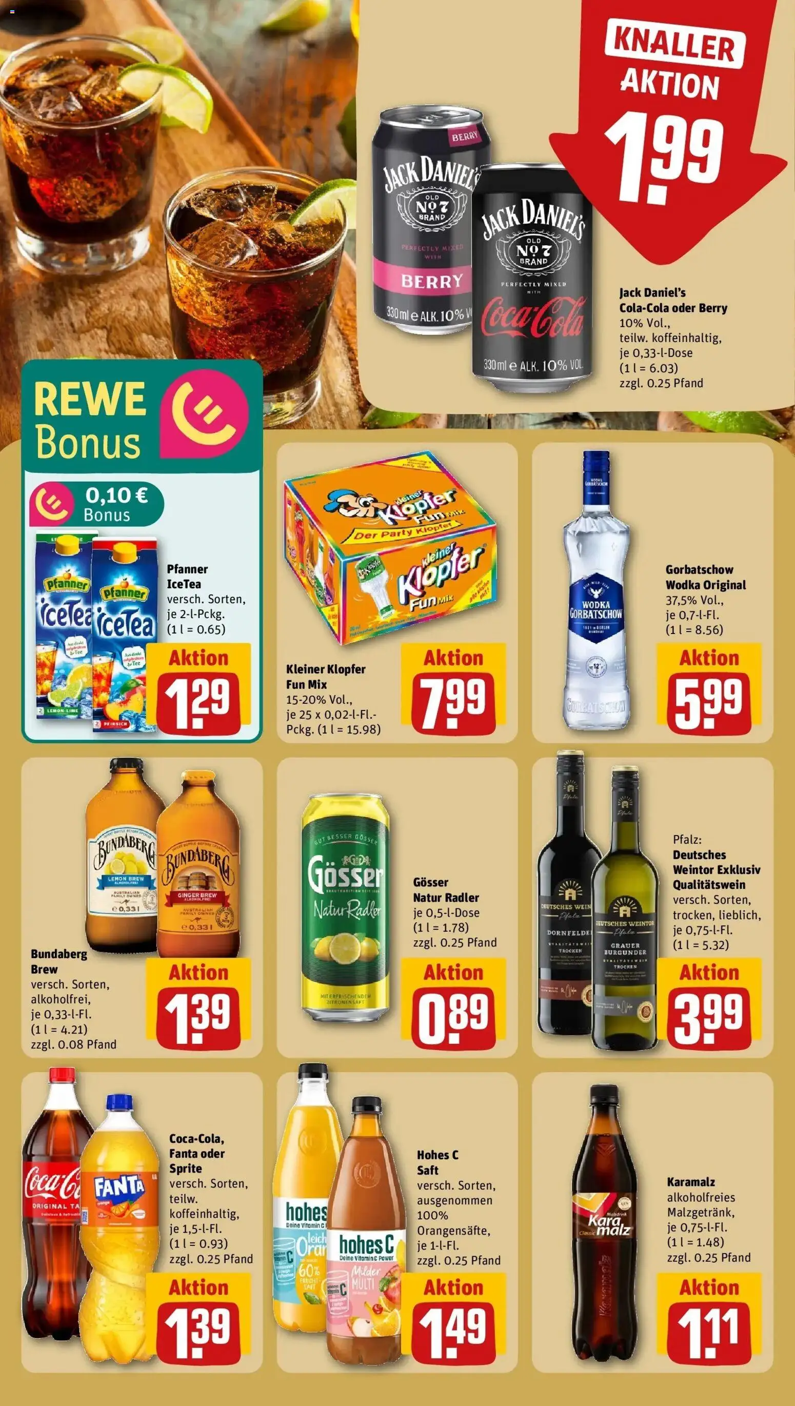 Rewe prospekt Neu-Isenburg	 – gültig ab 09.02.2026 | Seite: 15 | Produkte: Coca cola, Radler, Wein, Vodka