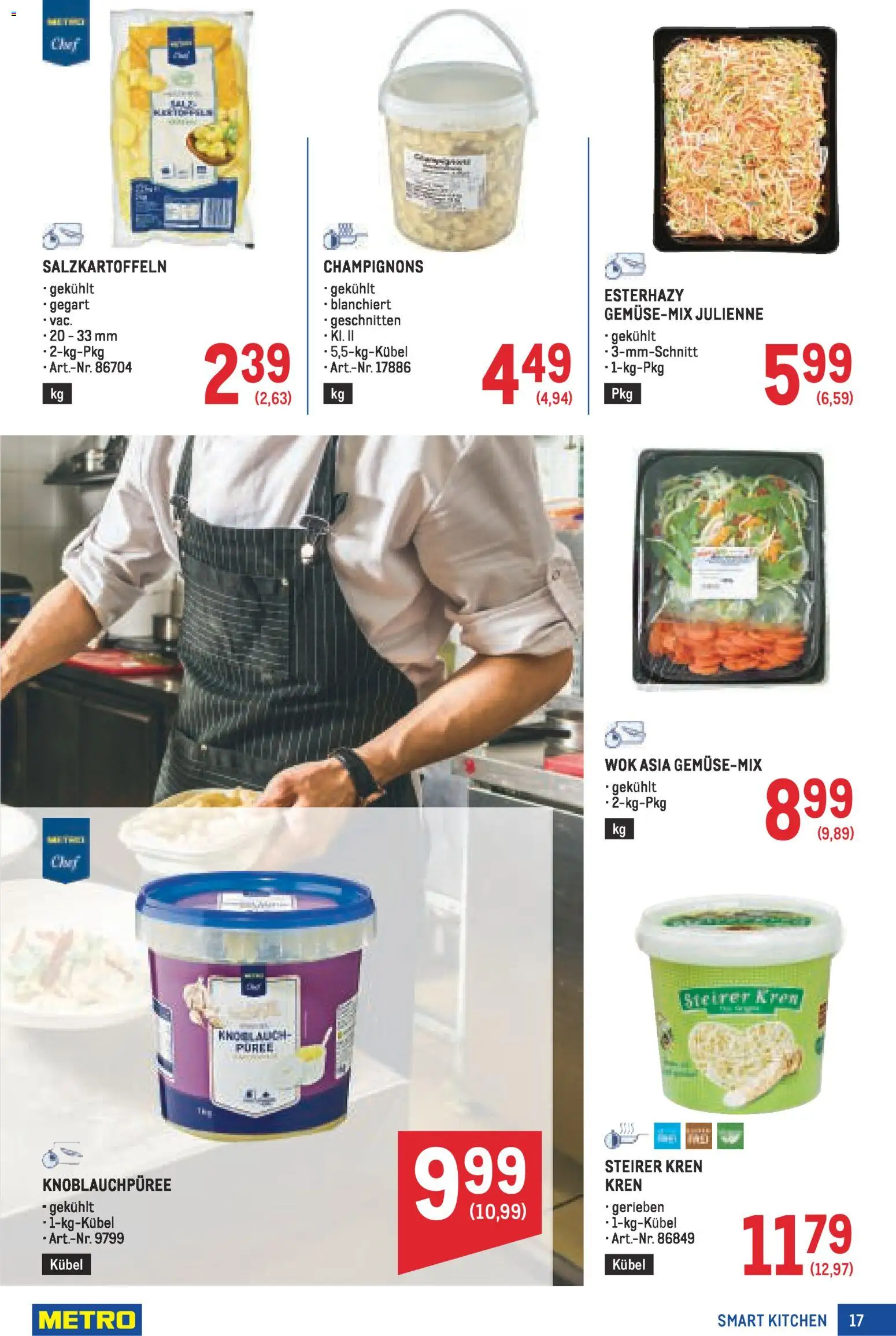 Metro Profi gültig ab 22.01.2026 | Seite: 17 | Produkte: Knoblauch