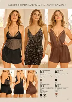 Vista previa Leonisa folleto válido desde el 01.11.2025 | Página: 47 | Productos: Café, Enterizo, Camisón