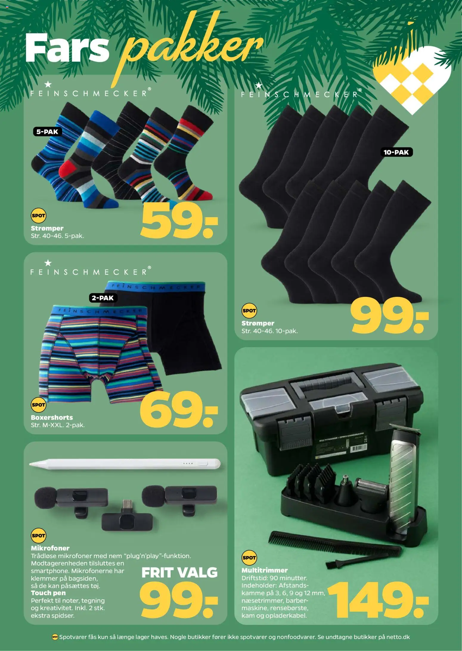 Netto tilbudsavis – gyldig fra 22.11.2025 | Side: 36 | Produkter: Shorts, Strømper