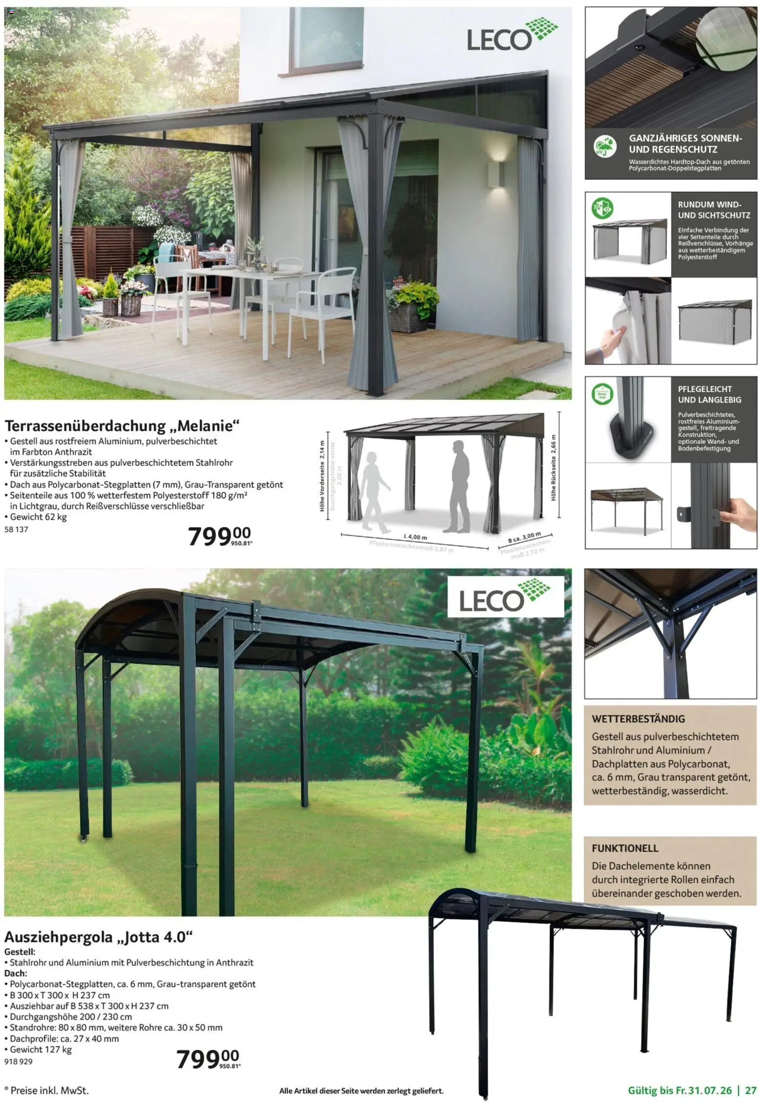 Selgros Garten Exklusiv – gültig ab 19.07.2026 | Seite: 27 | Produkte: Gewicht