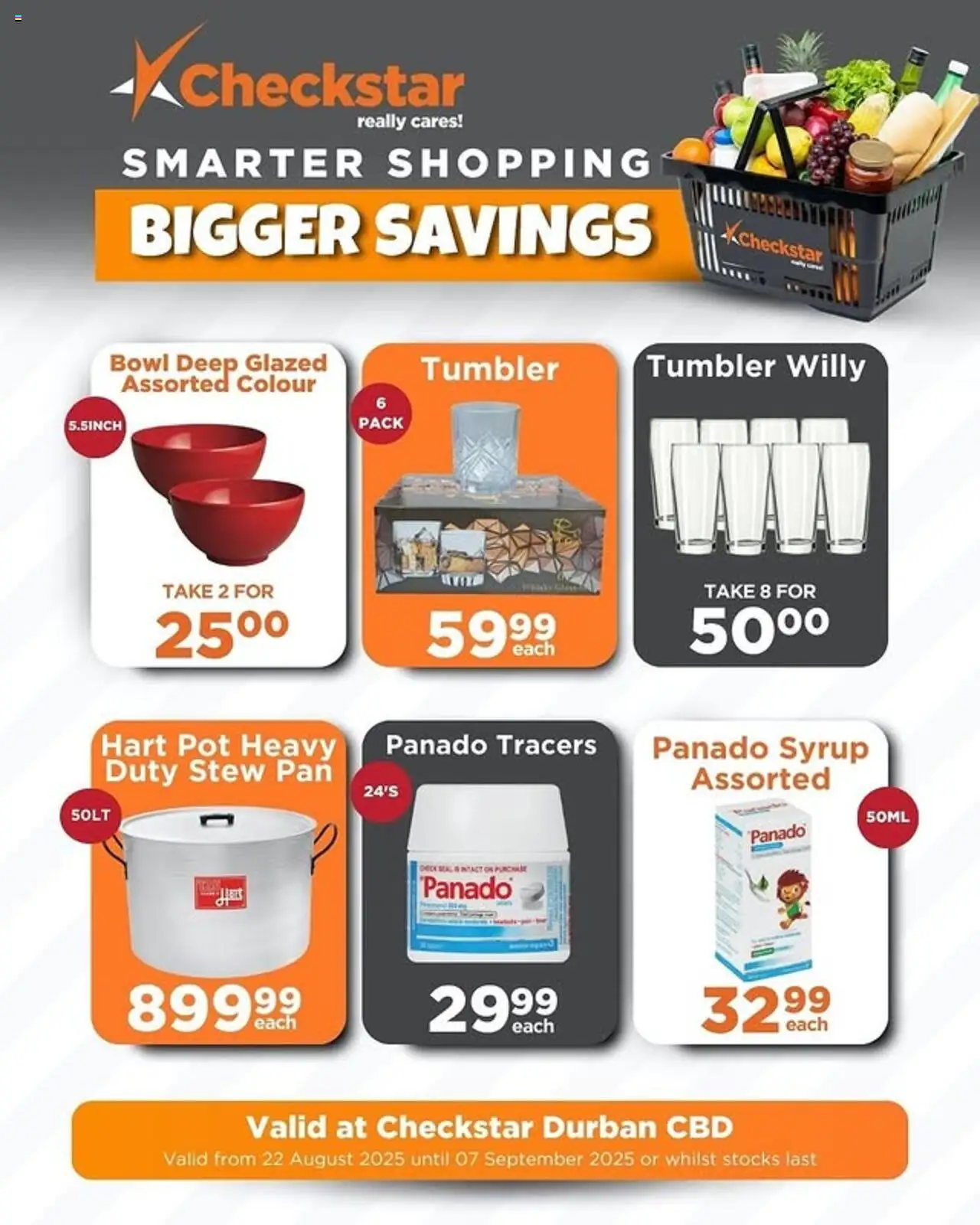 Check Star Specials │ valid from 22.08.2025 | Page: 1 | Products: Bowl, Syrup