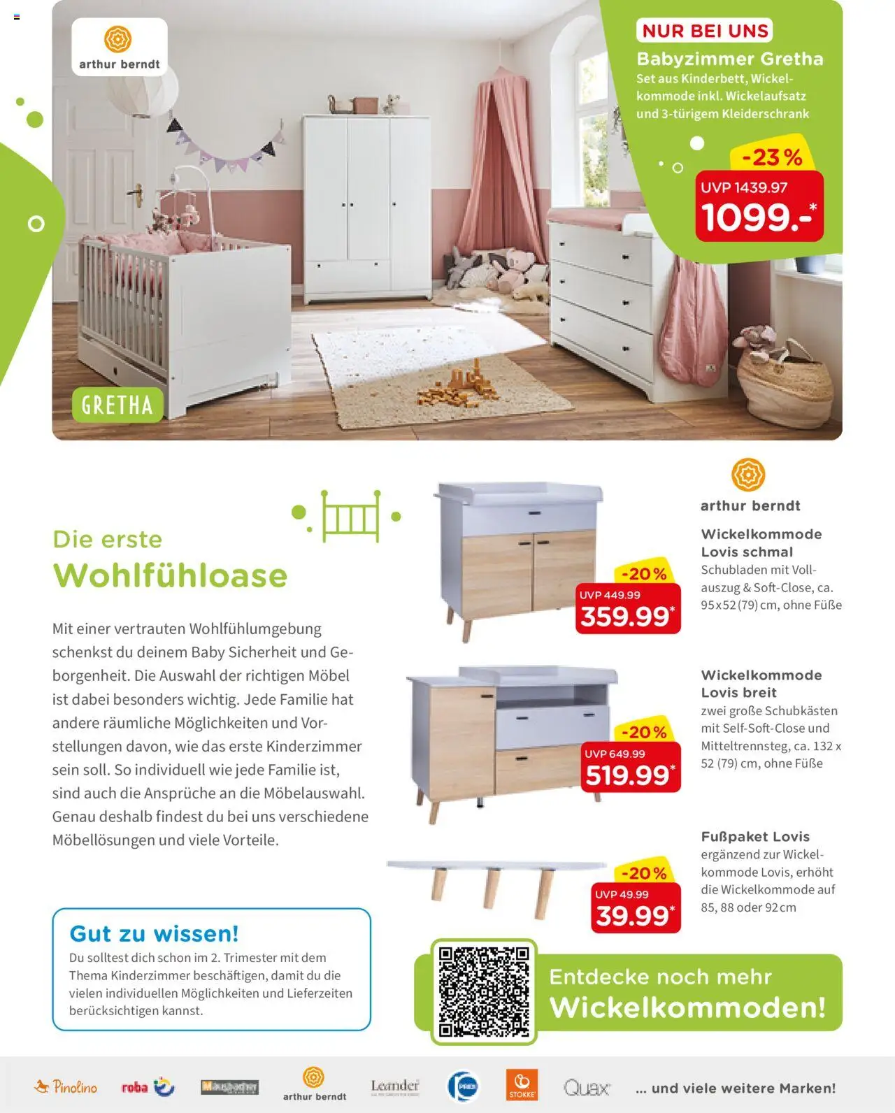 BabyOne Prospekt 	 – gültig ab 23.04.2025 | Seite: 4 | Produkte: Kleiderschrank, Kommode