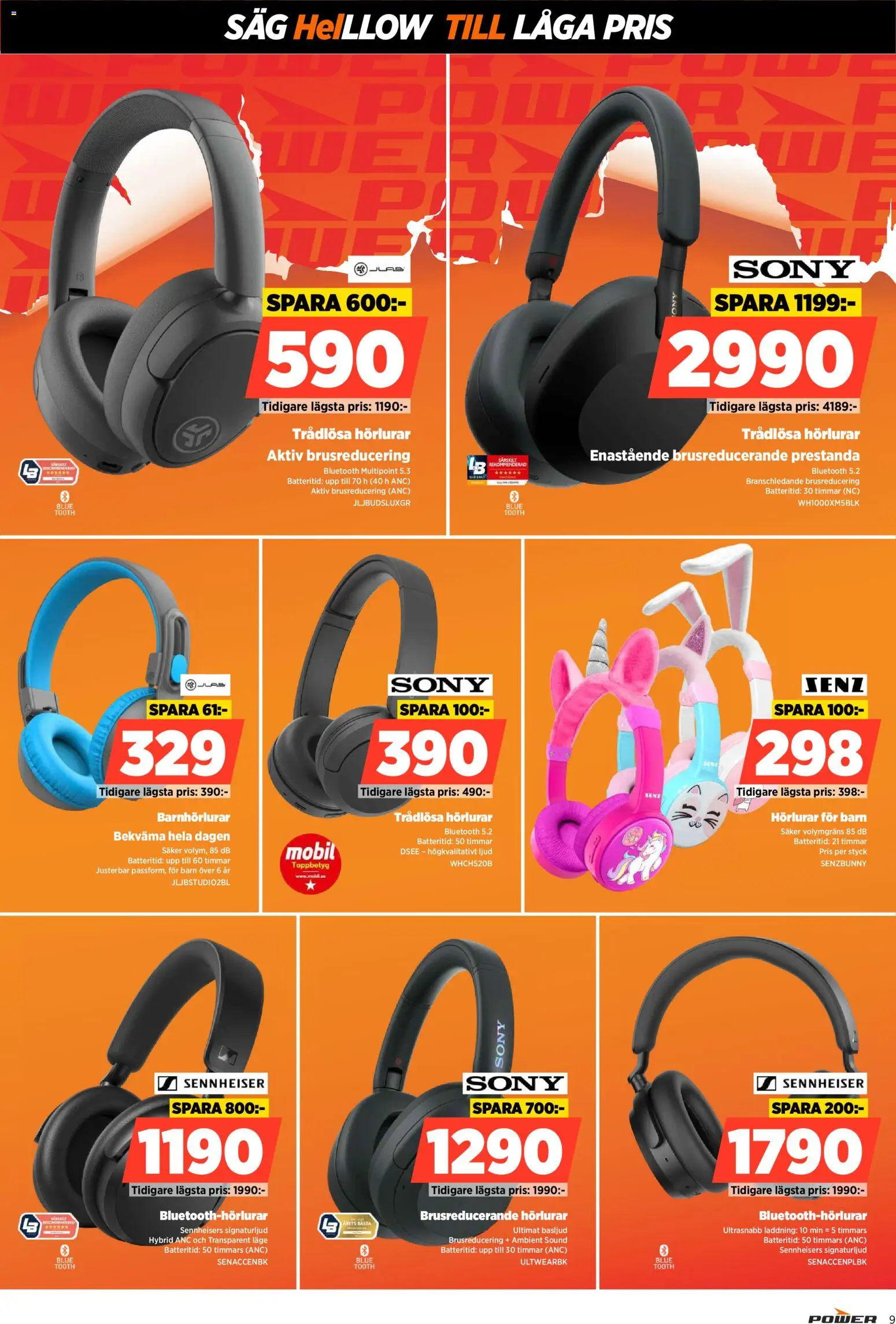 Power reklamblad aktuell från 08.12.2025 | Sida: 9