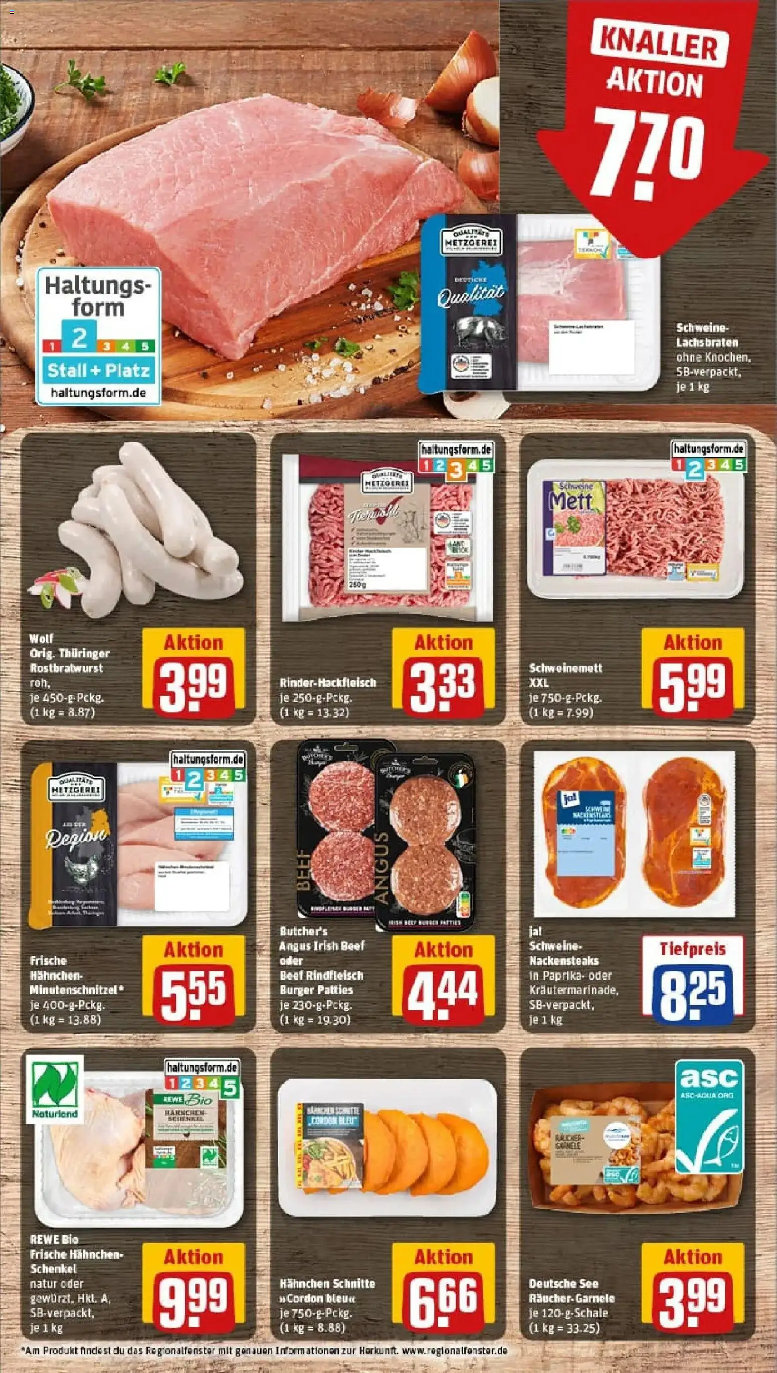 Rewe prospekt Bad Belzig	 – gültig ab 18.01.2026 | Seite: 10 | Produkte: Nackensteaks, Hahnchen, Burger, Rindfleisch