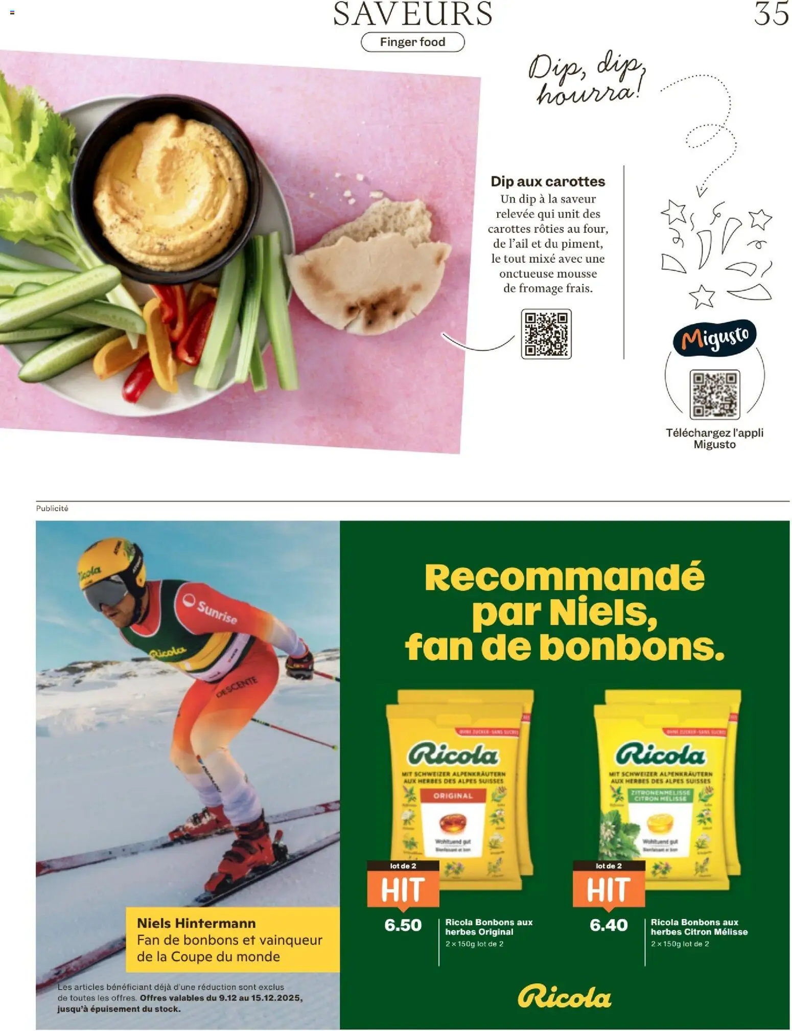 Migros - Magazin FR – gültig ab 09.12.2025 | Seite: 35