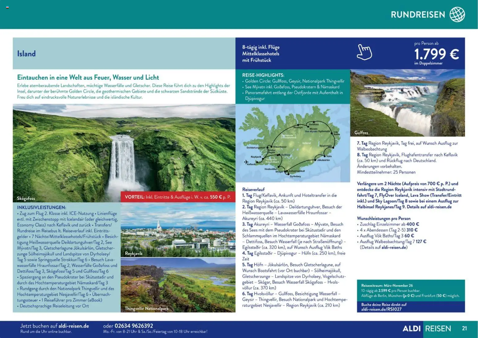 Aldi Reisen Unsere Traumreisen – gültig ab 01.01.2026 | Seite: 21