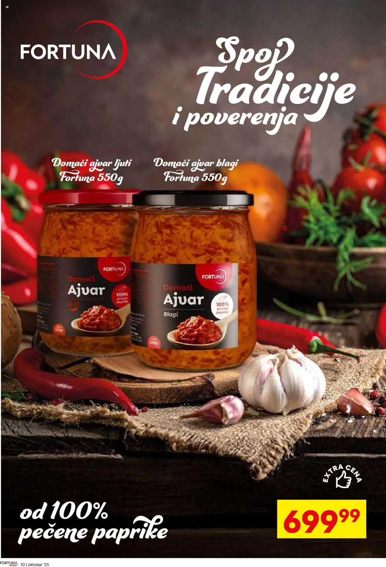 Fortuna Market katalog - važi od 13.10.2025 | Strana: 10 | Proizvode: Ajvar