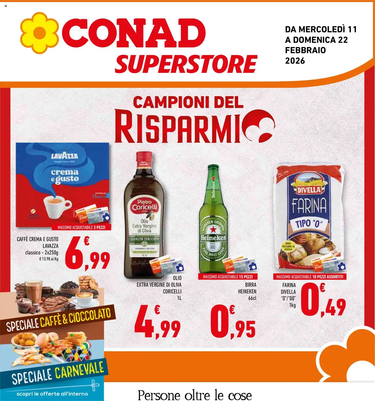 Volantino Conad del 11.02.2026 | Pagina: 1