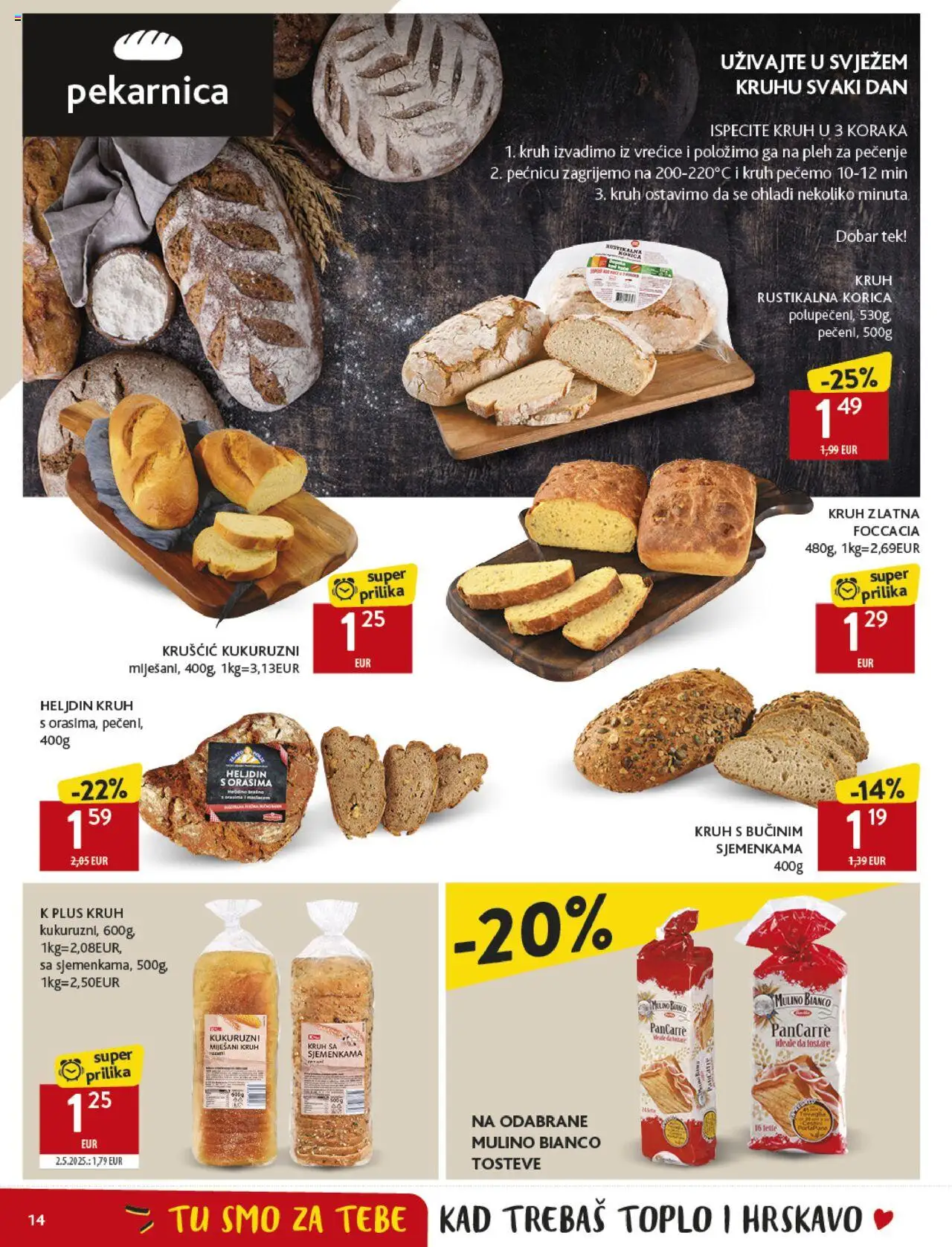 Konzum HR akciós ujság - amely érvényes a következő dátumtól: 24.09.2025 | Oldal: 14