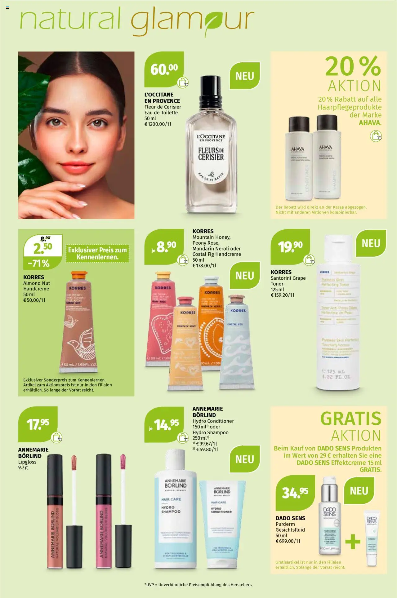 Müller Düfte für die goldene Jahreszeit – gültig ab 29.09.2025 | Seite: 10 | Produkte: Toilette, Eau de Toilette, Shampoo, Handcreme