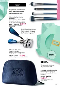 Vista previa Oriflame - Catálogo Campaña 3 válido desde el 18.02.2026 | Página: 63 | Productos: Maquillaje, Set de brochas, Bolsa, Neceser