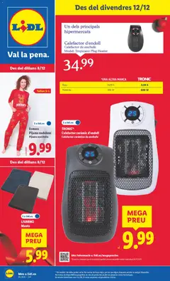 Vista previa Lidl folleto de bazar válido desde el 08.12.2025