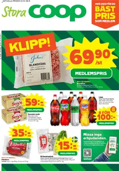 Stora Coop - Boden - Förhandsvisning av reklamblad från butik Stora Coop aktuell från 22.09.2025
