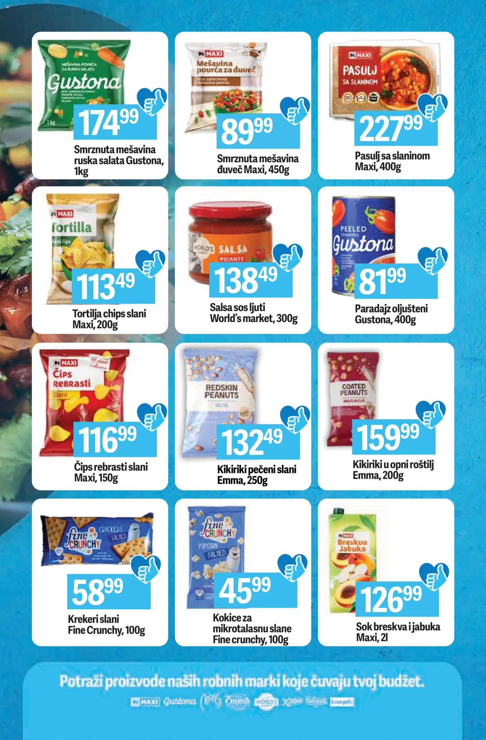 Maxi katalog - važi od 30.10.2025 | Strana: 5 | Proizvode: Ruska salata, Salata, Sok, Breskva