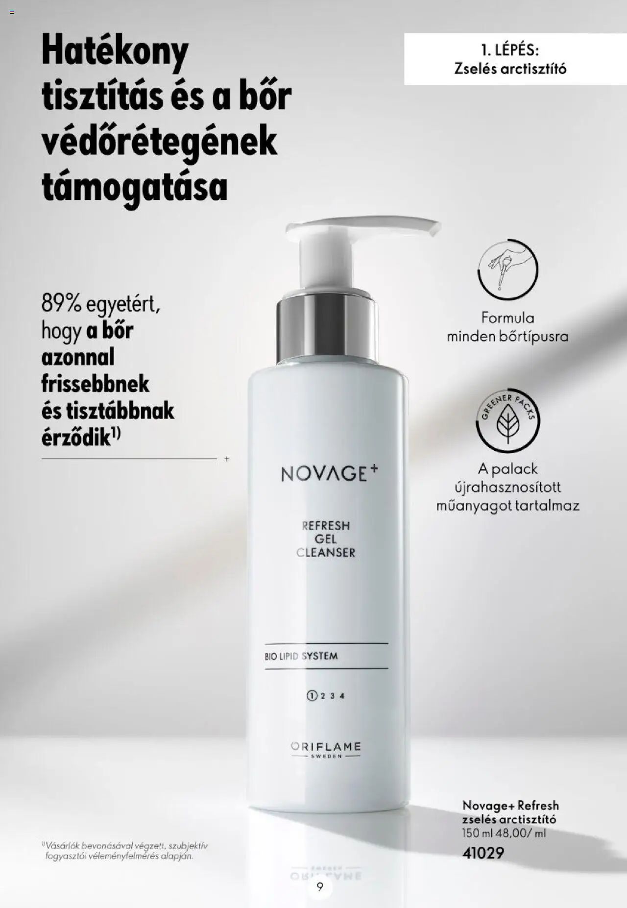 Oriflame akciós ujság - amely érvényes a következő dátumtól: 16.11.2023 | Oldal: 9 | Termékek: Bor