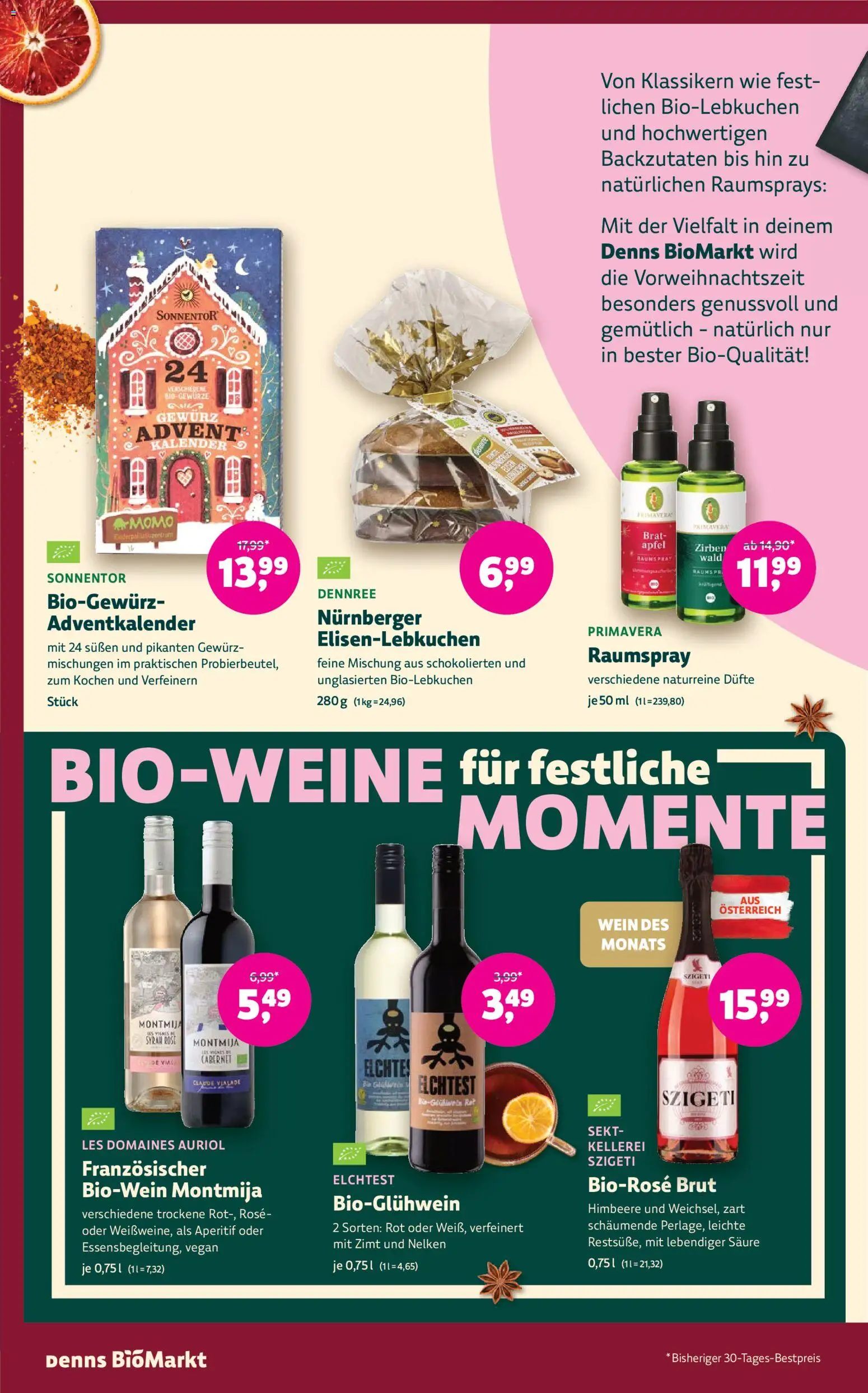 Denns BioMarkt Angebote gültig ab 05.11.2025 | Seite: 2 | Produkte: Himbeere, Wein, Äpfel