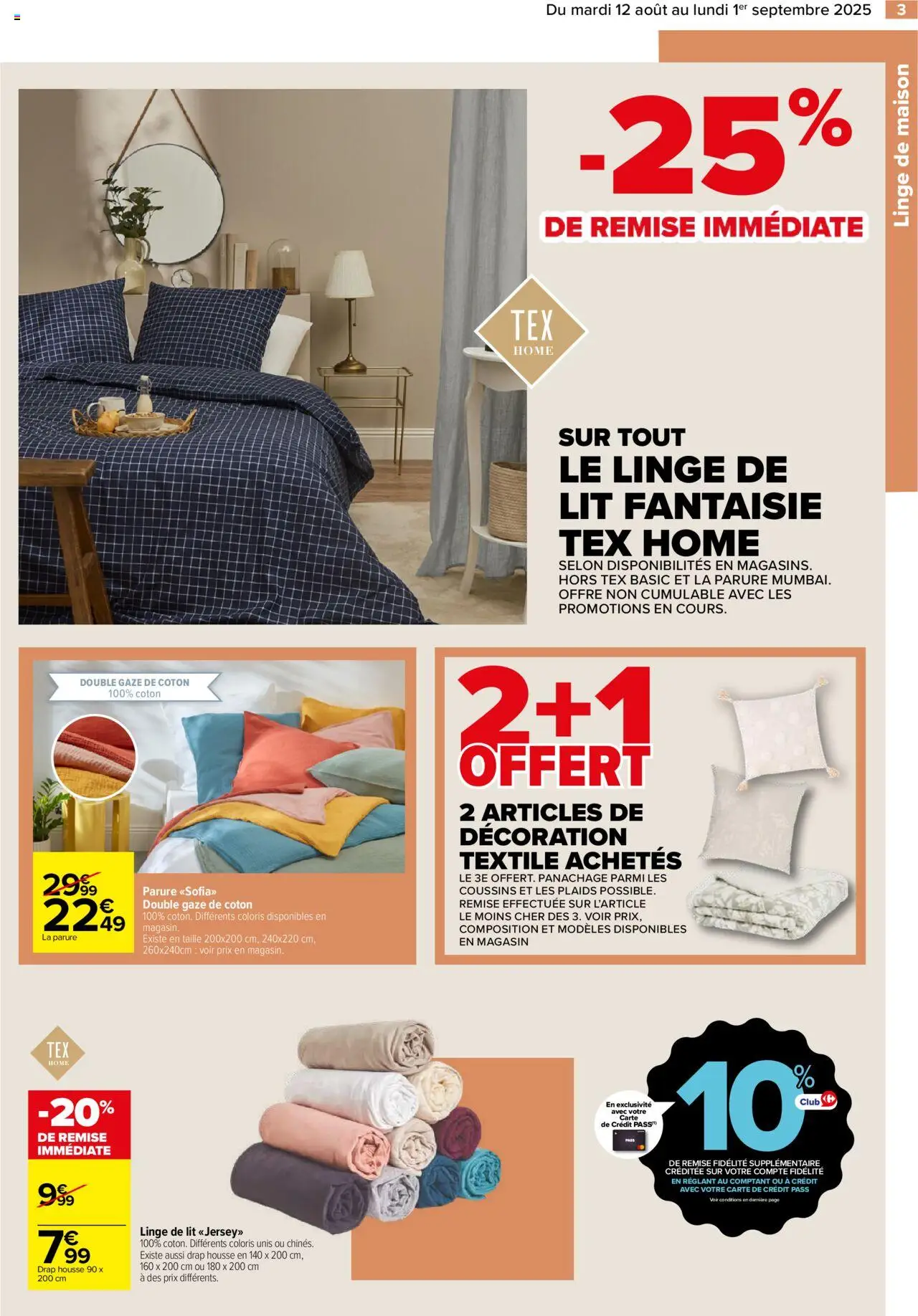  | Page: 3 | Produits: Coton, Lit