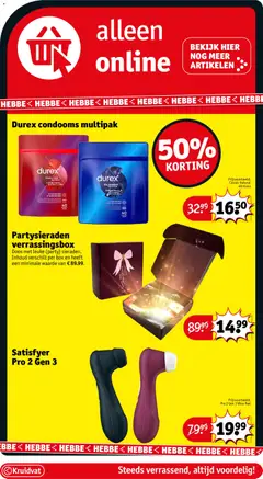 Durex condooms multipak, Multipack of Durex condoms. - Voorbeeld van een folder van Kruidvat, geldig van 25.11.2025 | Pagina: 22 | Producten: Box