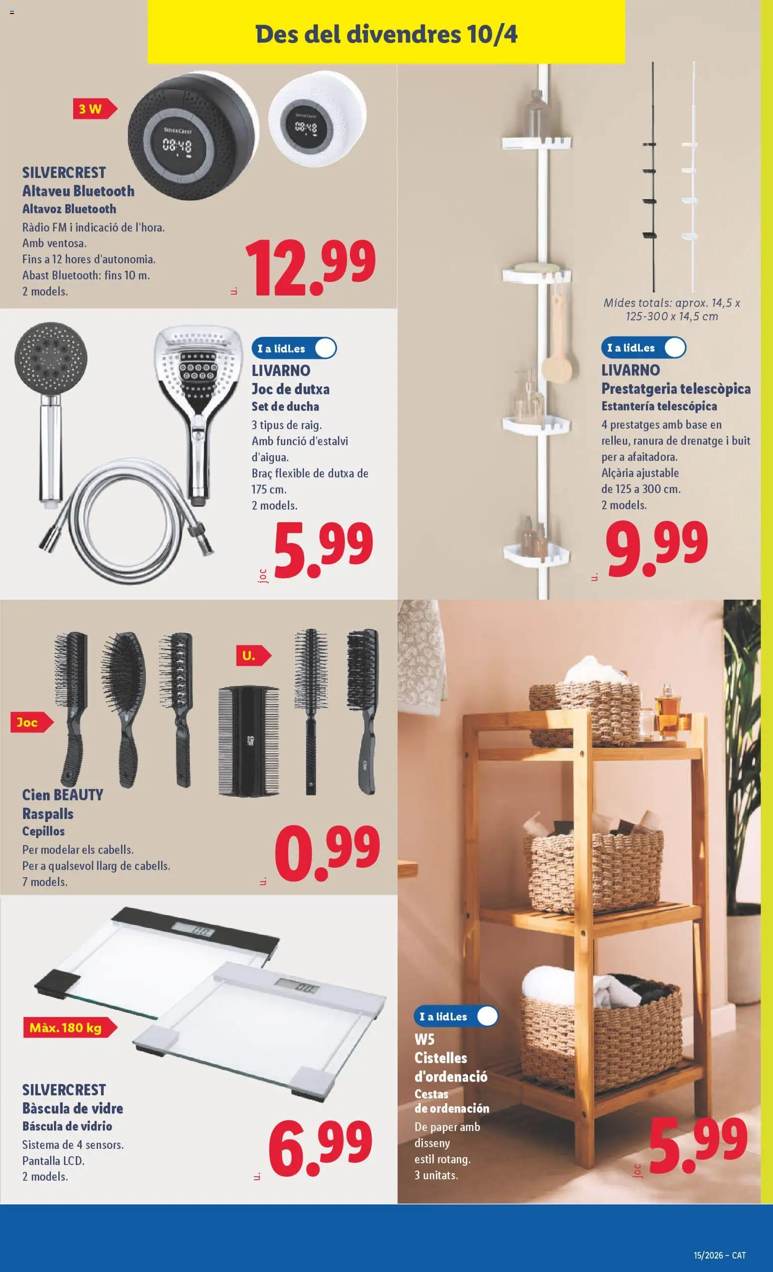 Lidl folleto de bazar │ válido desde el 06.04.2026 | Página: 15