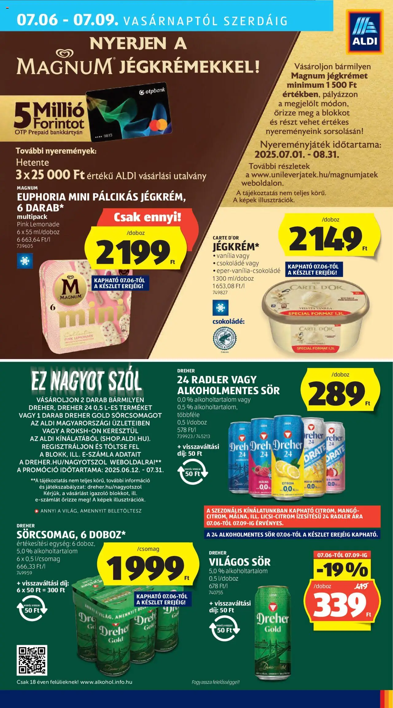 Aldi akciós ujság - amely érvényes a következő dátumtól: 03.07.2025 | Oldal: 33 | Termékek: Málna, Radler, Sör, Alkoholmentes sör