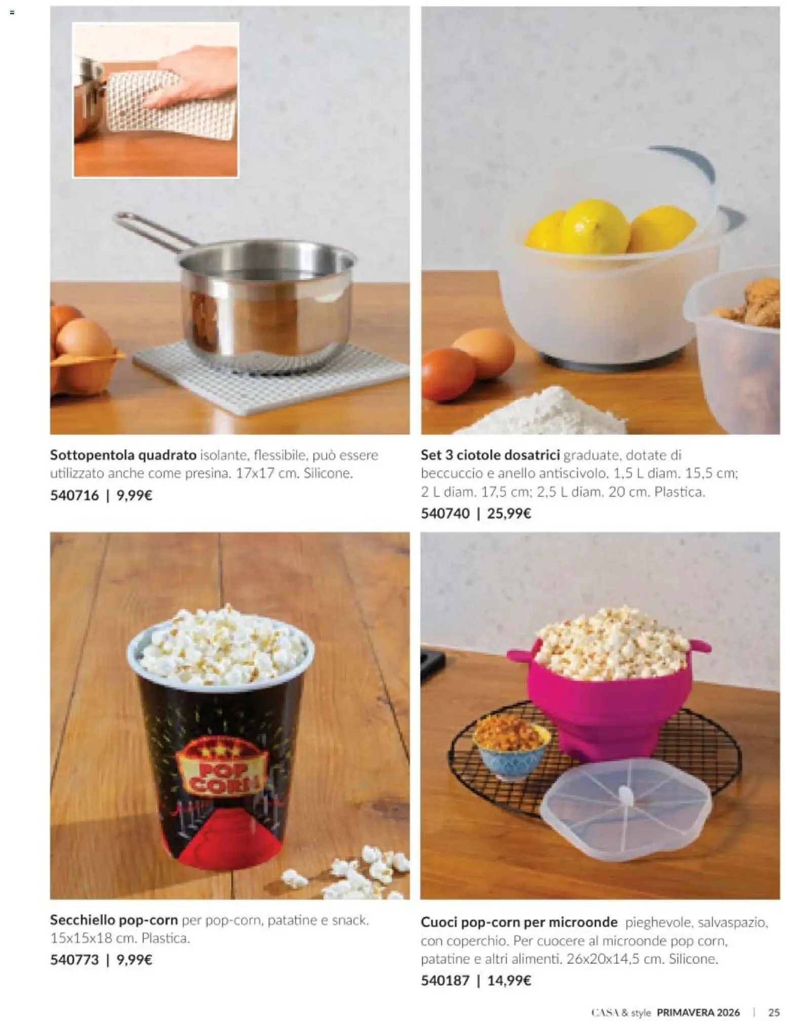 Volantino Avon del 01.04.2026 | Pagina: 25 | Prodotti: Microonde, Patatine, Anello, Sottopentola