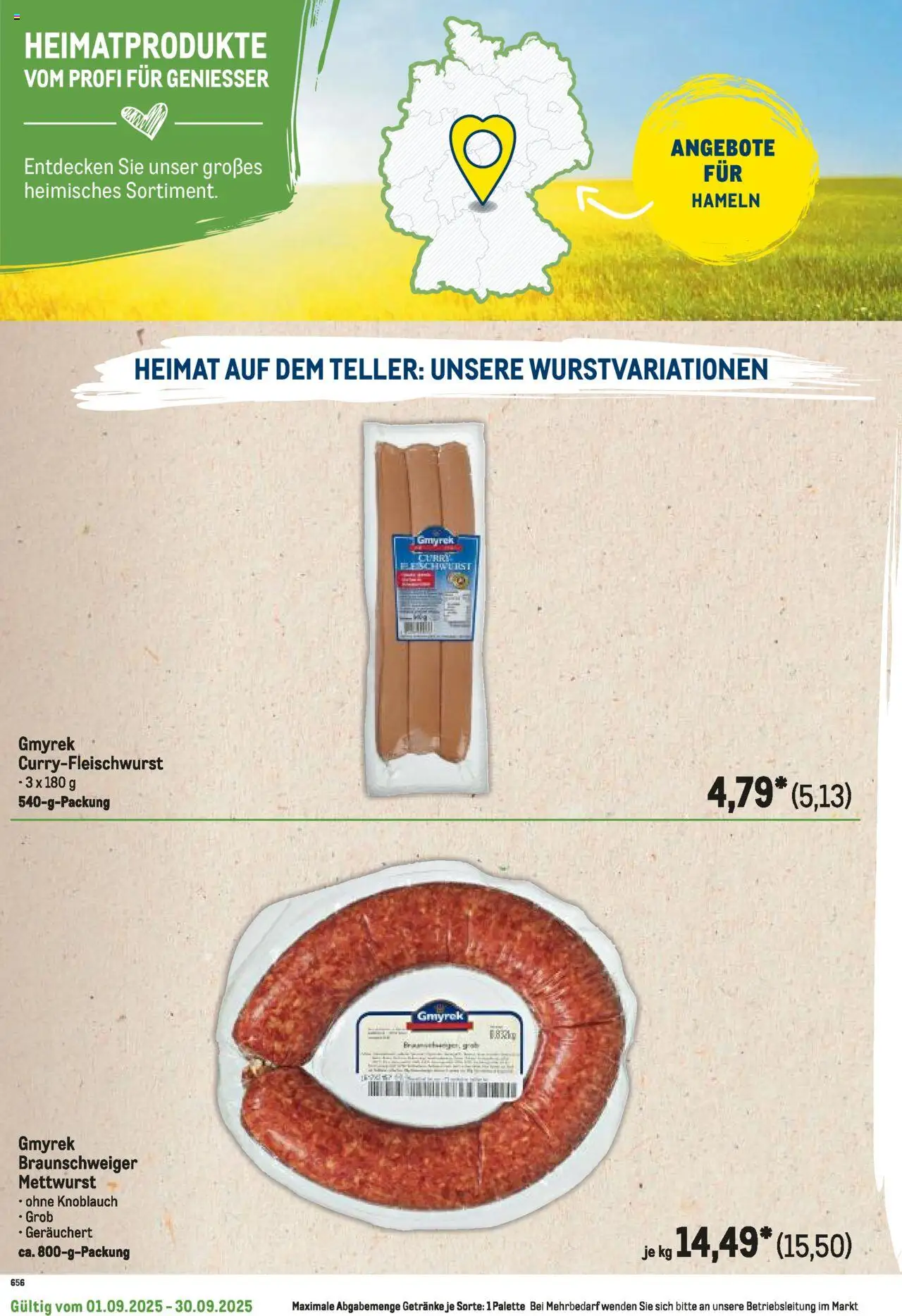 Metro Regionaler Flyer - gültig ab dem 01.09.2025 | Seite: 18 | Produkte: Knoblauch