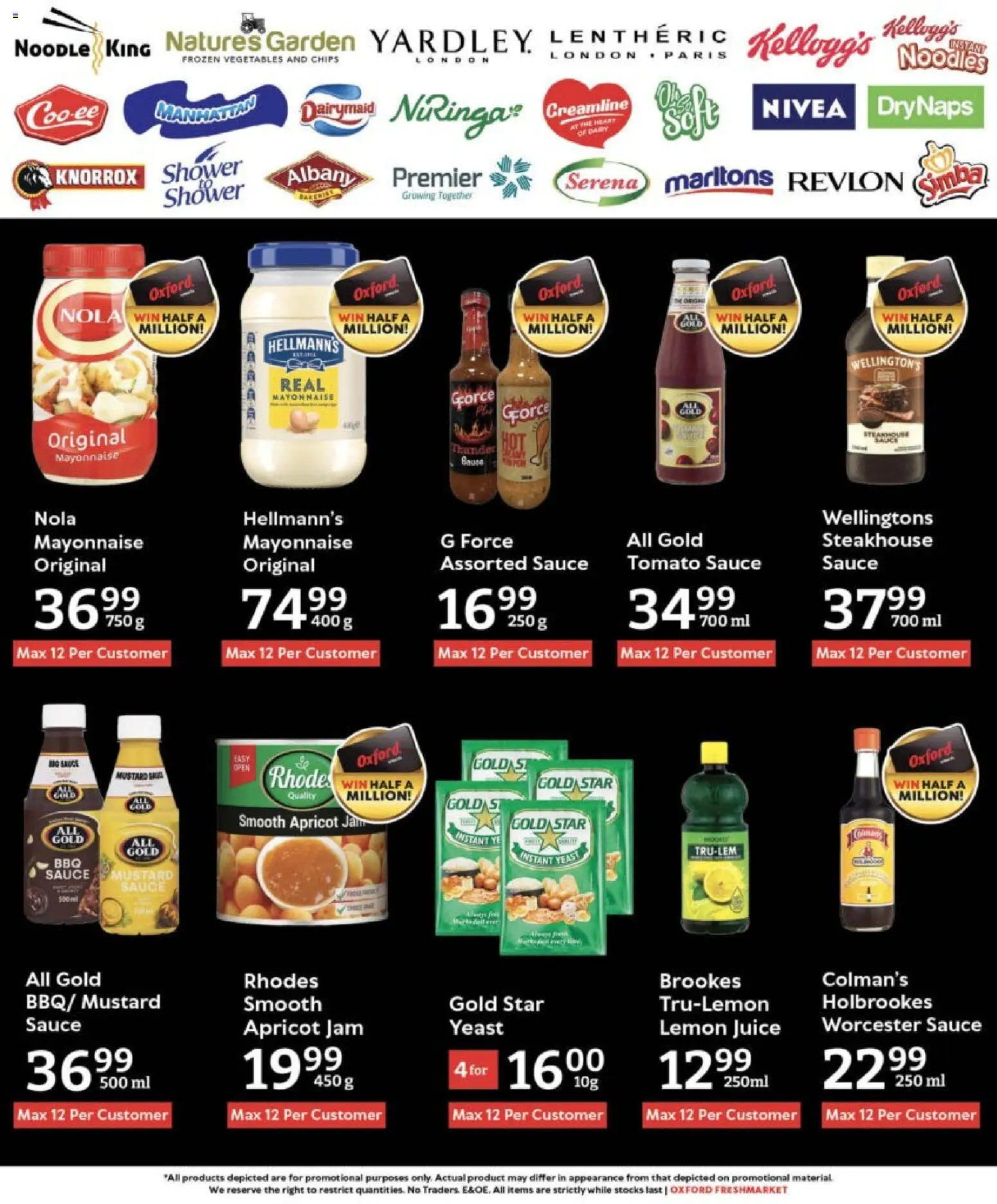 New Oxford Freshmarket catalogue – valid from 29.10.2025 | Page: 14 | Products: Jam, Bag, Mustard, Lemon