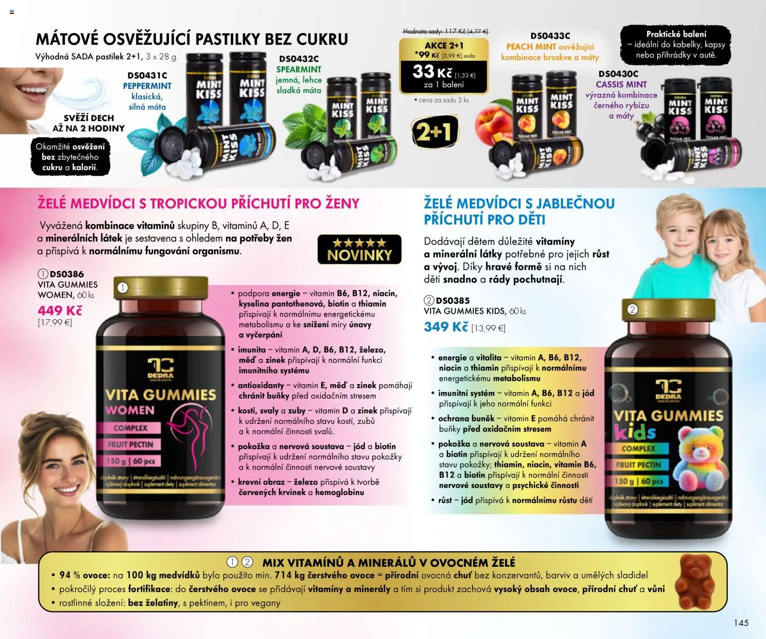 Nové Dedra akcie – leták je platný od 01.11.2025 | Strana: 45 | Produkty: Hodiny, Med