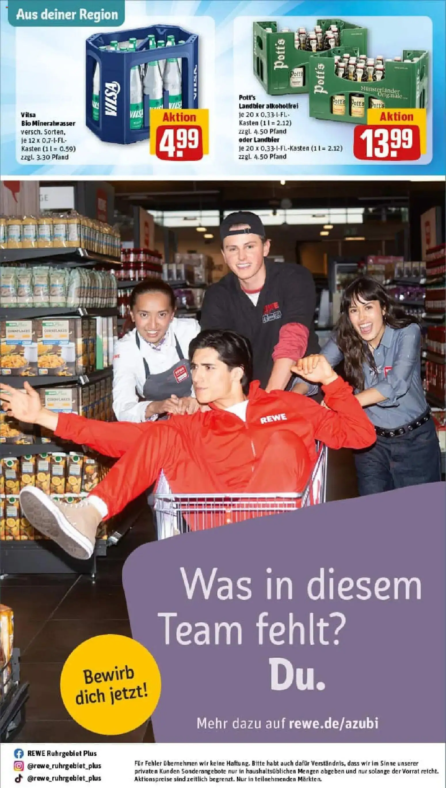 Rewe prospekt Rhede	 – gültig ab 11.01.2026 | Seite: 32 | Produkte: Mineralwasser